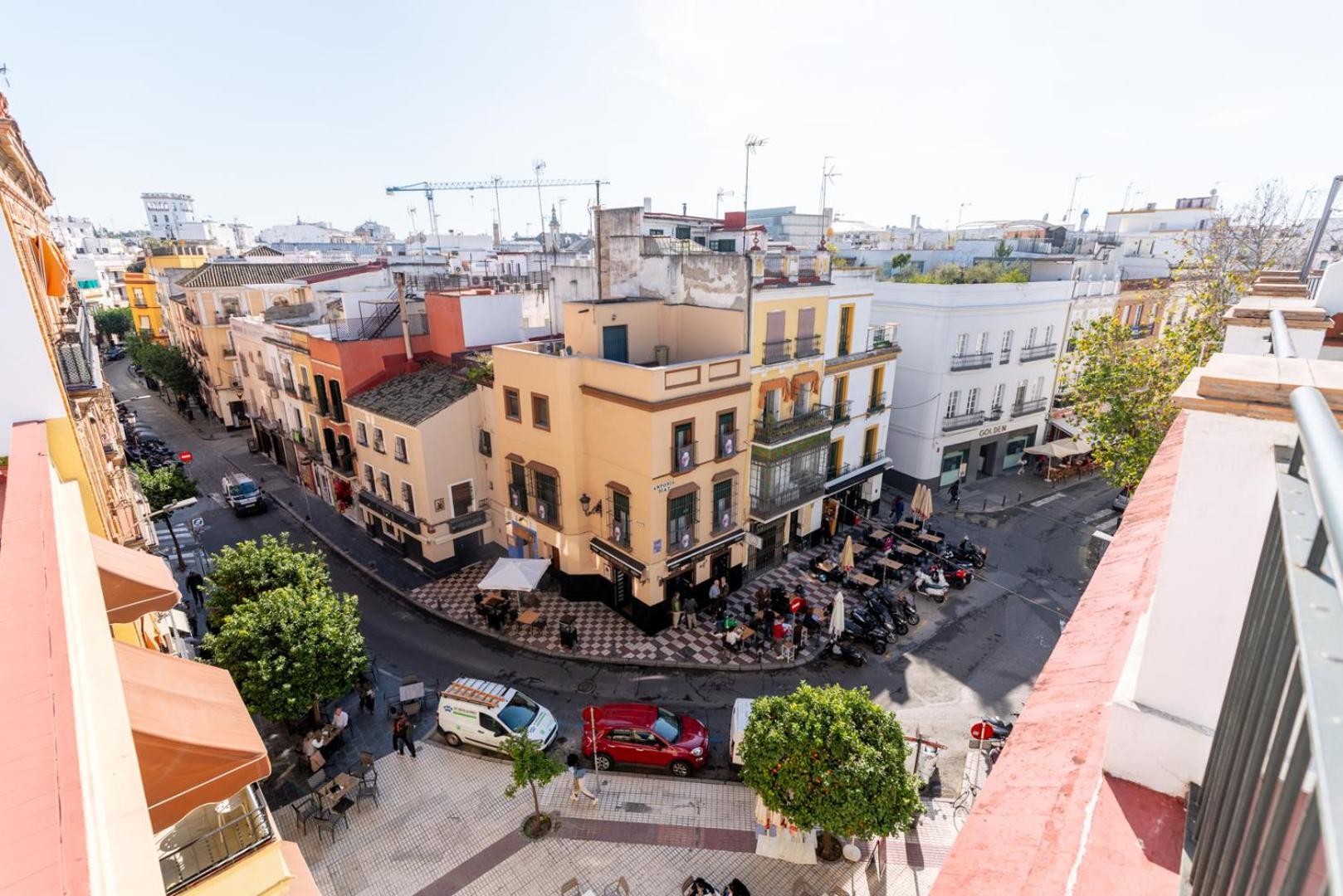 Atgr Luminoso Atico Con Terraza, Calle Antonia Diaz Seville Exterior photo